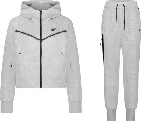 nike fleece tech dames grijs|nike tech heren broeken.